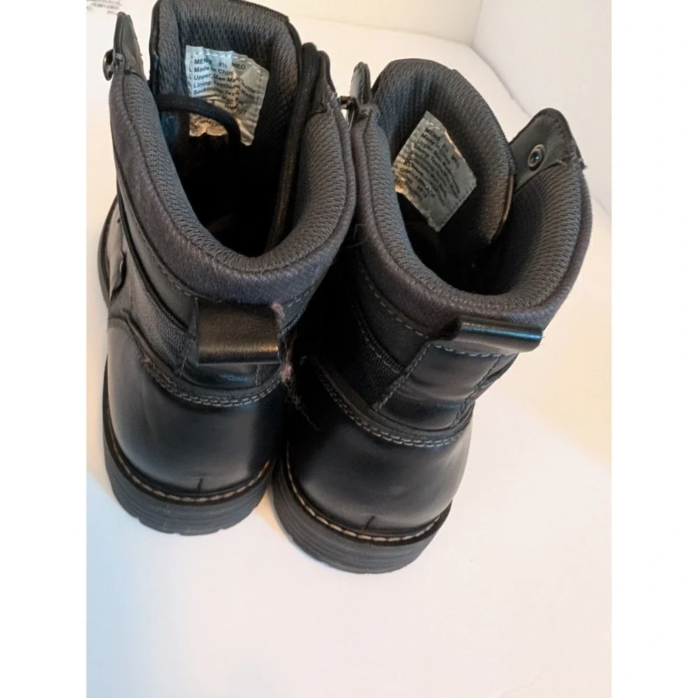 Men's Sonoma Black Boots Size 8 1/2 New Without Box